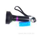 Led Flashlight Usb Rechargeable Battery Waterproof UV Purple Light Led Flashlight USB 100 UV LED Flashlight Manufactory